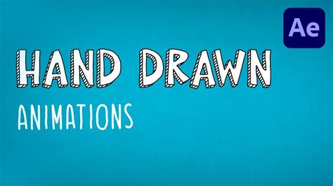 Hand-Drawn Text Animations After Effects