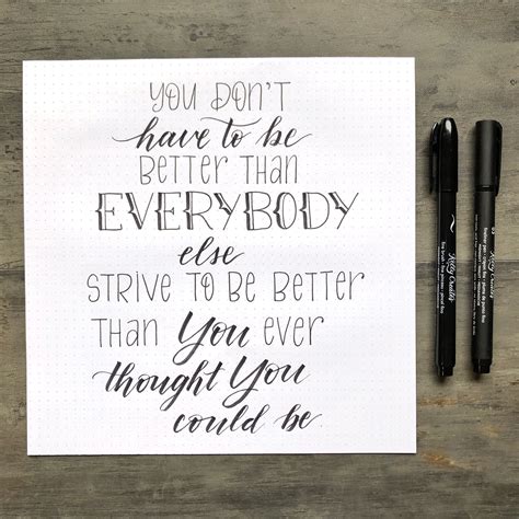 Hand Lettering Examples