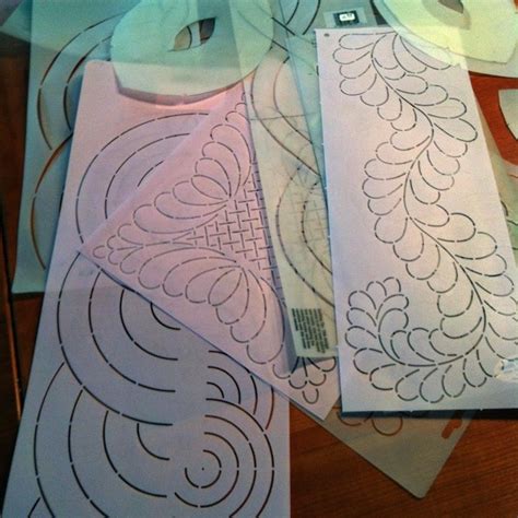 Hand Quilting Stencils Tutorials