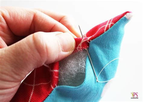 Hand-Sewing Opening Shut