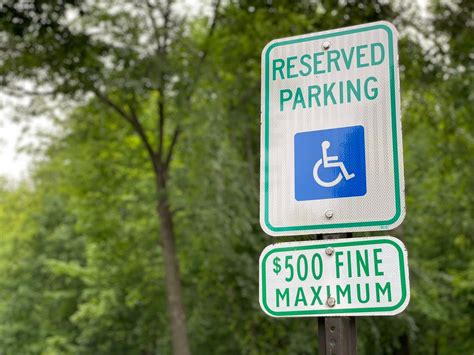 Handicap parking regulations in New York