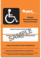 Responsibilities of Handicap Placard Holders