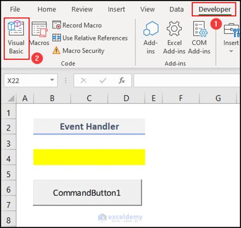 Handling Dropdown Menu Events in VBA