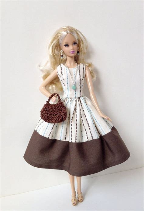 Image of handmade Barbie clothes