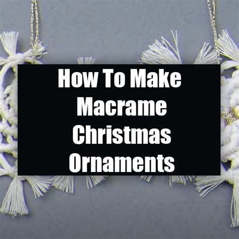 Handmade Ornaments