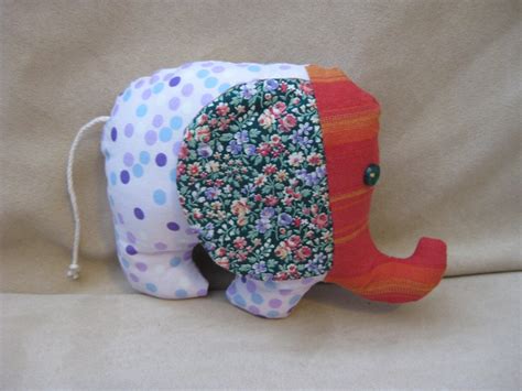 Handmade Stuffed Elephant