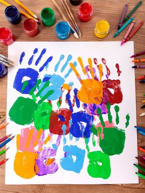 Handprint Art Benefits for Kids