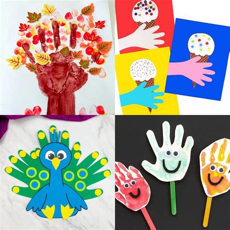 Handprint Art Crafts