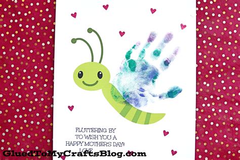 Handprint Butterflies for Mothers Day