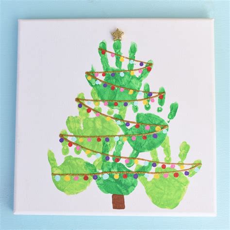 Handprint Christmas Tree