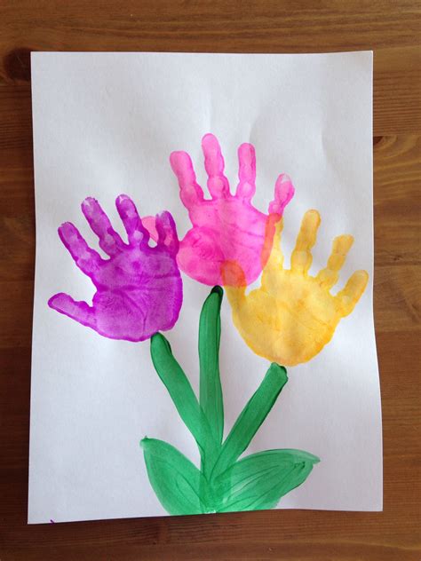 Handprint Flowers