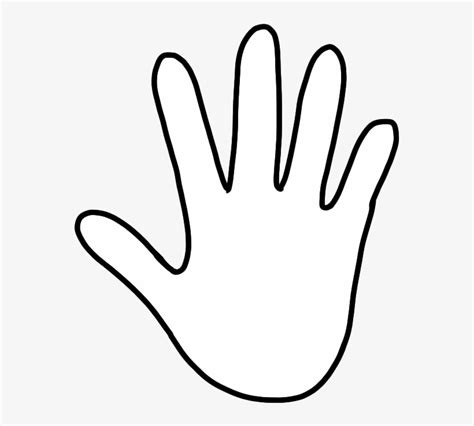 Handprint template templates