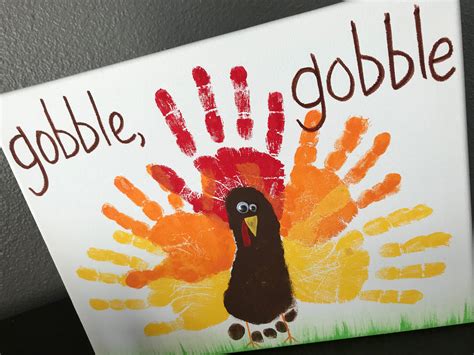 Handprint Turkey Art Printables