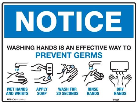 Handwashing Reminder Sign