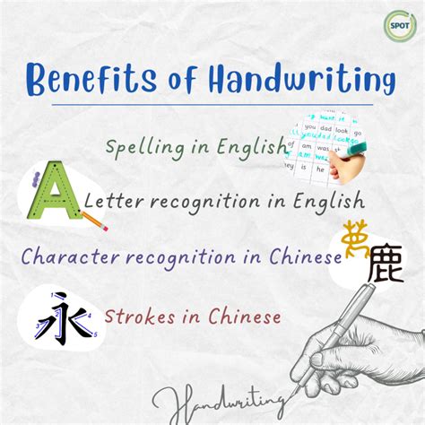 Handwriting practice benefits