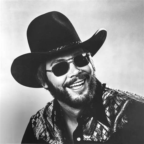 Hank Williams Jr performing on stage