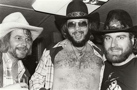 Hank Williams Jr with fans