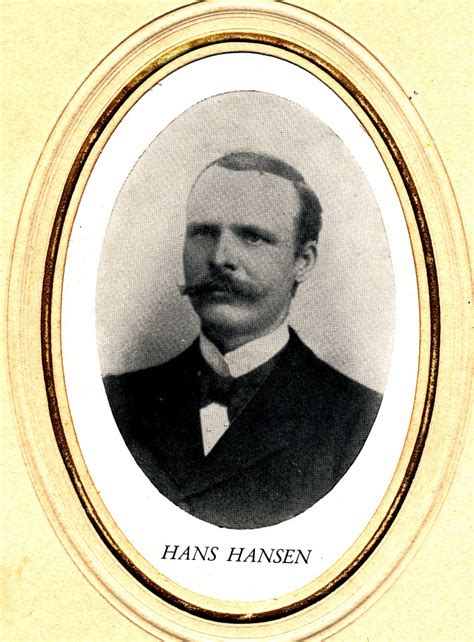 Hans Hansen Portrait