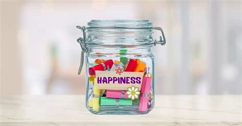 A classic jar of happiness