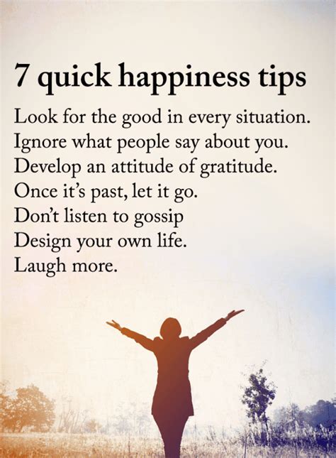 Image of happiness tips