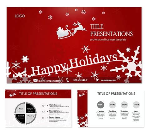 Happy Holidays PPT Template 2