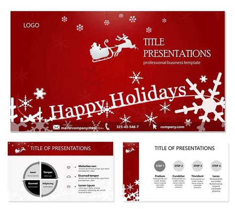 Happy Holidays PPT Template 7