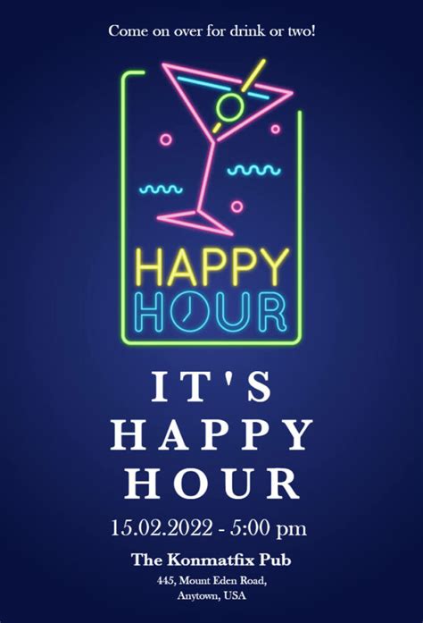 Happy Hour Invitation 2