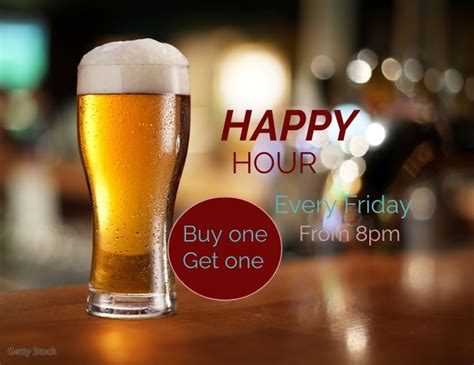 Happy Hour Template 1