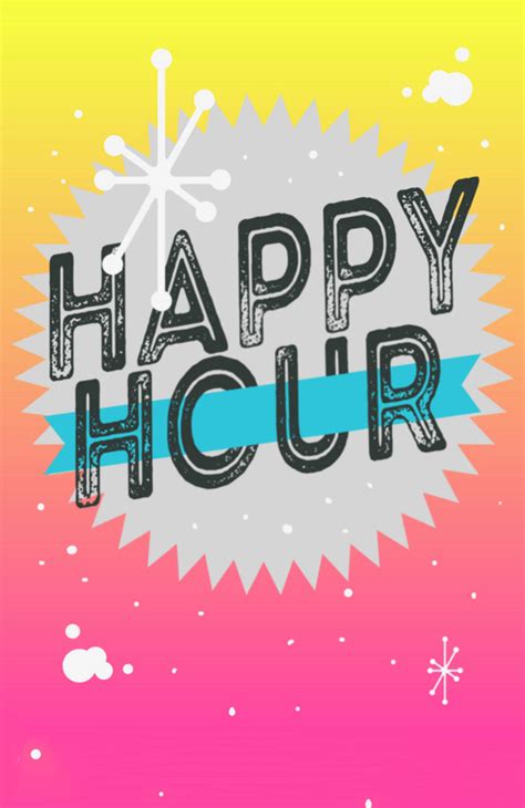 Happy hour themes