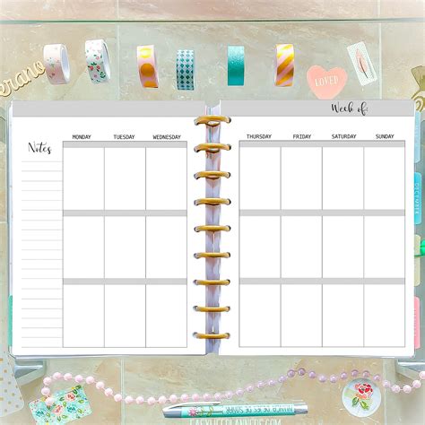 Free Happy Planner Printables