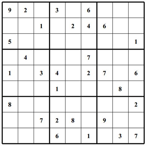 A challenging hard Sudoku puzzle for experienced solvers