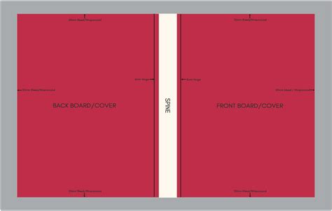 Hardcover Cover Template