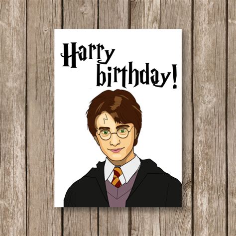 Harry Potter Birthday Card Printable 3