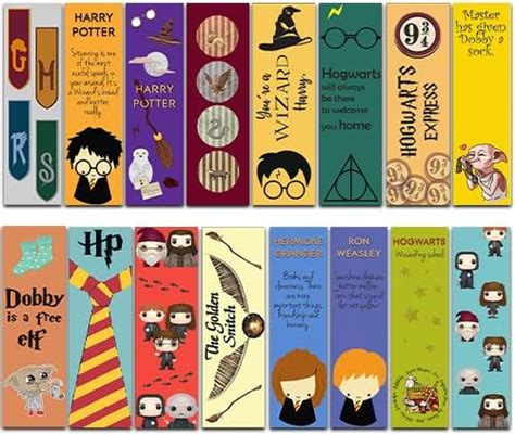 Harry Potter Bookmark Design