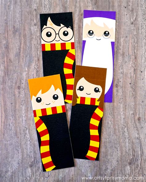 Harry Potter Bookmark Ideas Printable