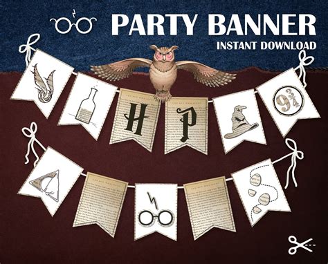 Harry Potter Decorations Printable Free Download Ideas