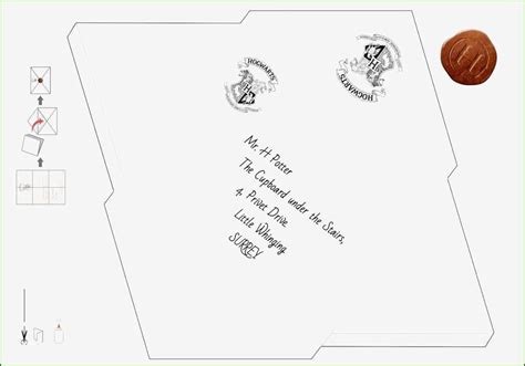 Harry Potter envelope ideas featuring the Quidditch pitch