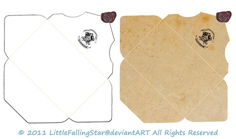 Harry Potter Envelope Templates