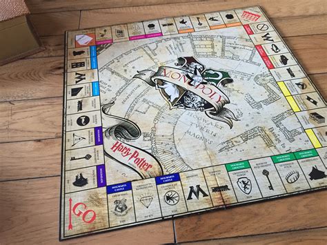 Harry Potter Monopoly Board