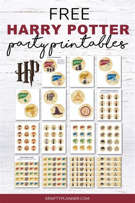 Harry Potter Printables