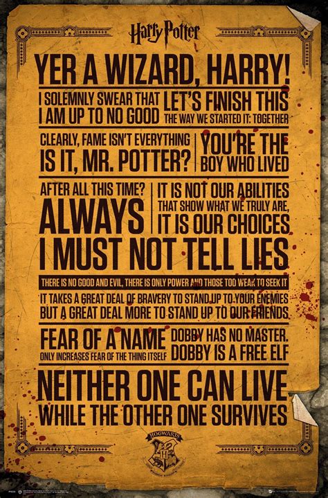 Harry Potter Quote Posters