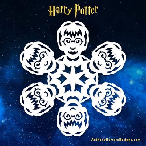 Harry Potter Snowflakes Magic