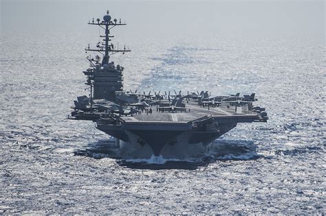 Harry S Truman Aircraft Carrier in Action