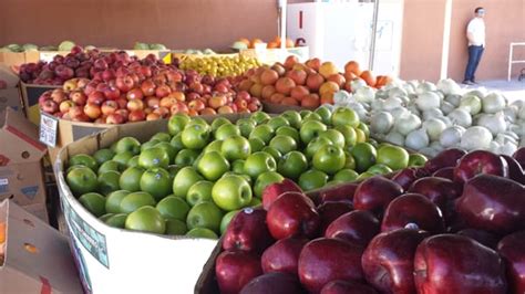 Fresh produce at the El Cajon Harvest Market