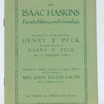 Haskins Ancestors