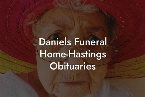 Hastings Obituary Archives