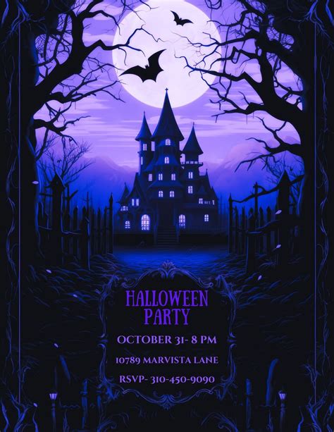 Haunted Mansion Flyer