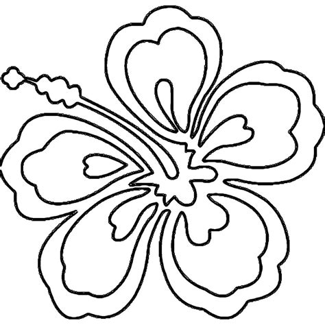 Hawaii art coloring pages for kids