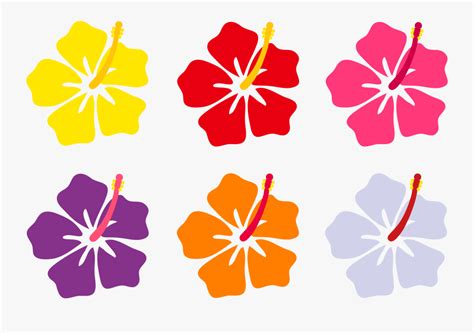 Hawaiian Flowers Printable Templates and Popular