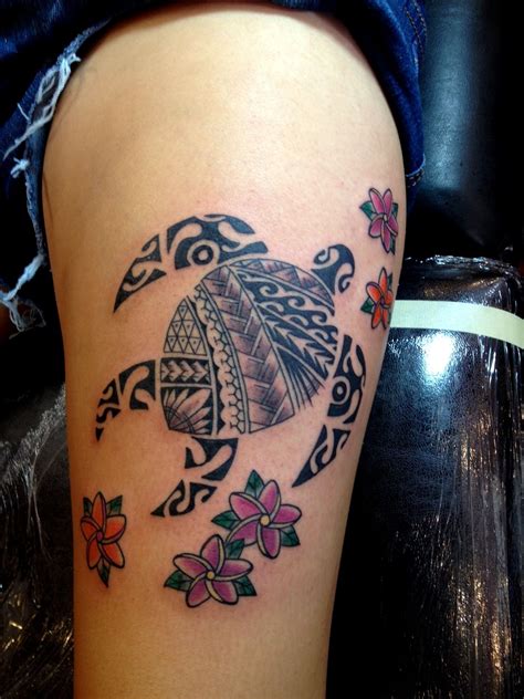 Hawaiian turtle tattoo meaning